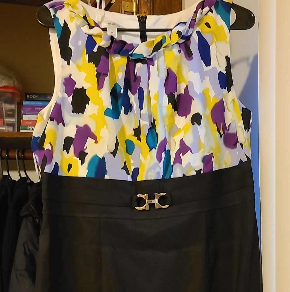 High waist dress